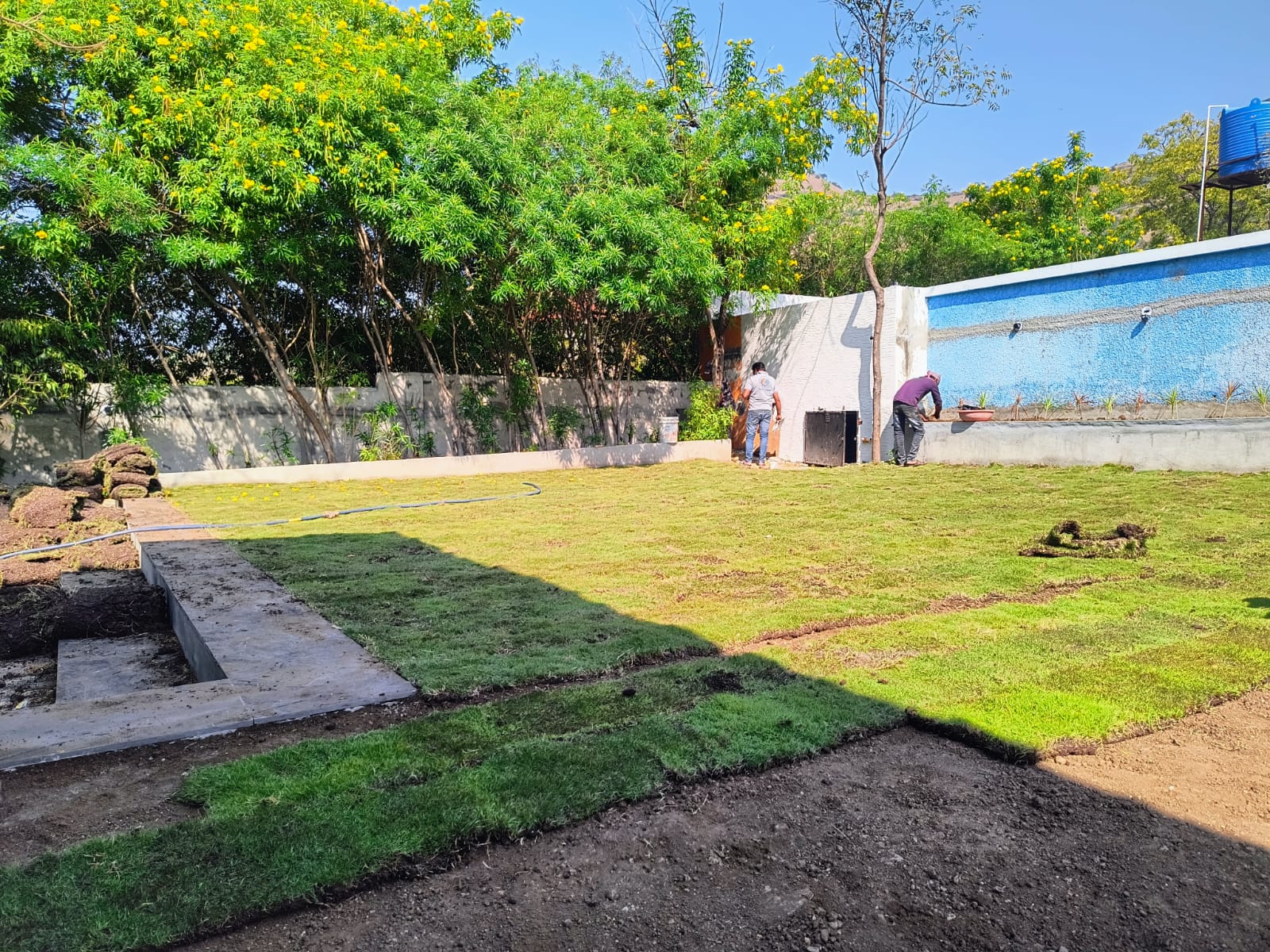 Landscape abdimandi farmhouse